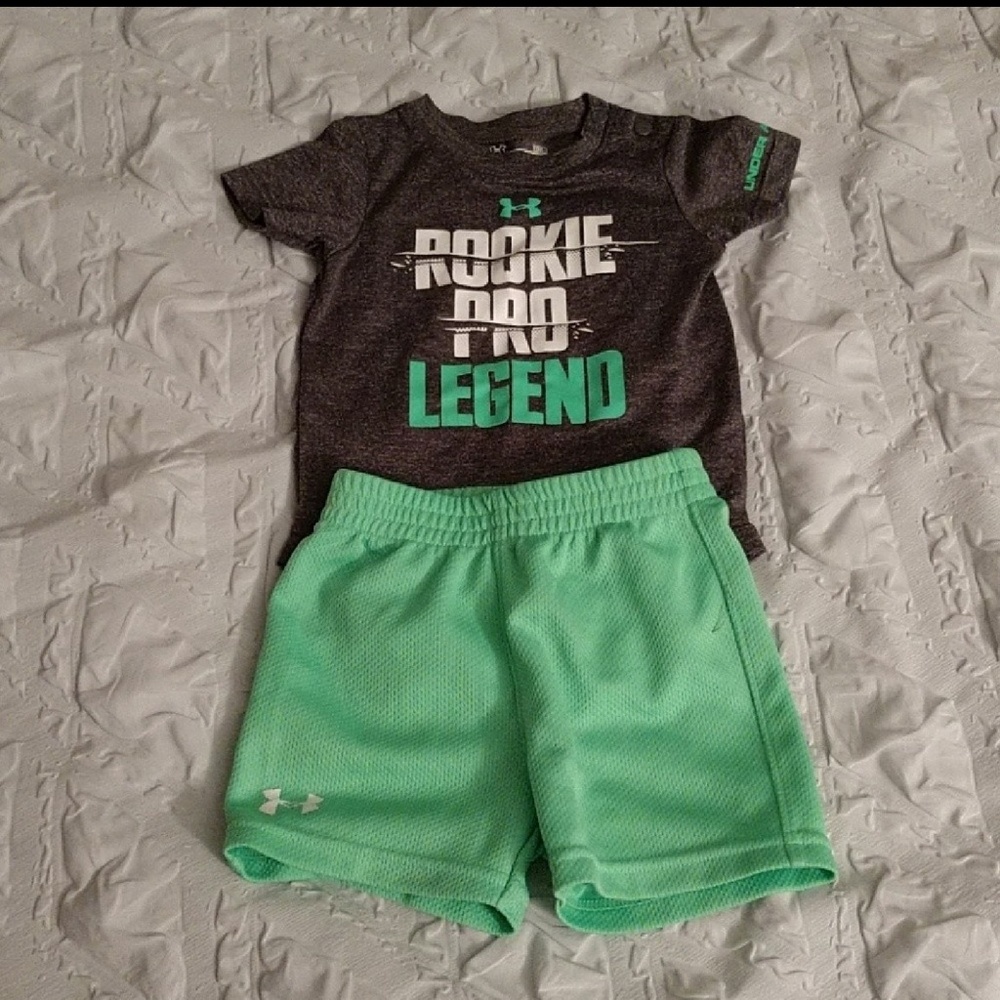 Under armour short set